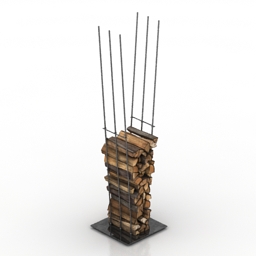 3D Firewood preview