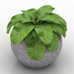 vase flower 3D Model Preview #20e4f792