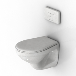 3D Lavatory pan preview