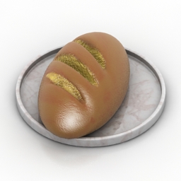 3D Bread preview
