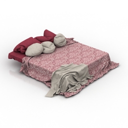 bedclothes 3D Model Preview #3340e0dc