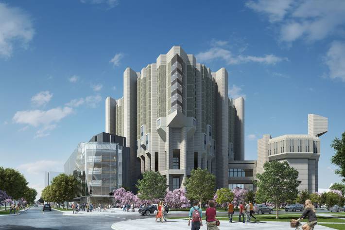 Expansion of Robarts Library, Toronto, Canada