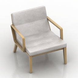 3D Armchair preview