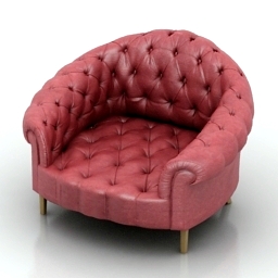 3D Armchair preview