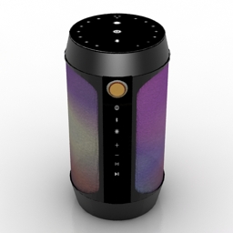 sound box jbl pulse 3D Model Preview #7643547a