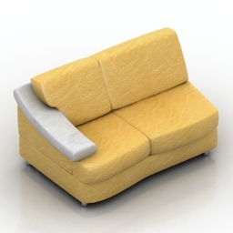 sofa 4 3D Model Preview #07ed4cac