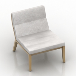 3D Armchair preview