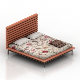 bed entoni dls 3D Model Preview #574dbe98