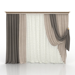 curtain 3D Model Preview #e216dfa0