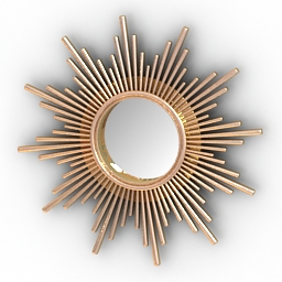 mirror sun 3D Model Preview #73fa0883