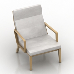 3D Armchair preview