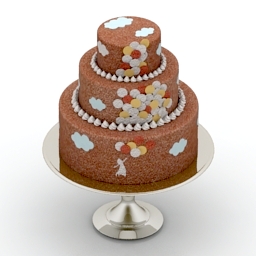 cake 3D Model Preview #694846fc
