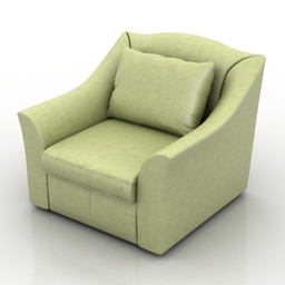 armchair vermont 3D Model Preview #e7a556d7