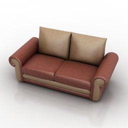 sofa 2 3D Model Preview #9e8e78fd