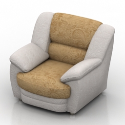 3D Armchair preview
