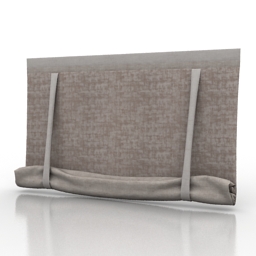 curtain roman 3D Model Preview #4effe8cb