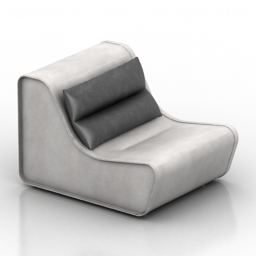 3D Armchair preview