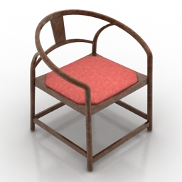 3D Armchair preview