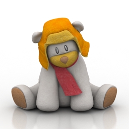 toy bear 3D Model Preview #9bde25c5