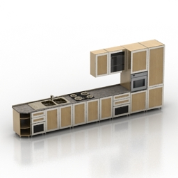 3D Kitchen preview