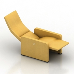 3D Armchair preview