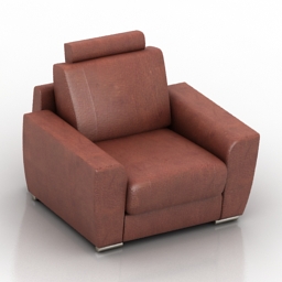 3D Armchair preview