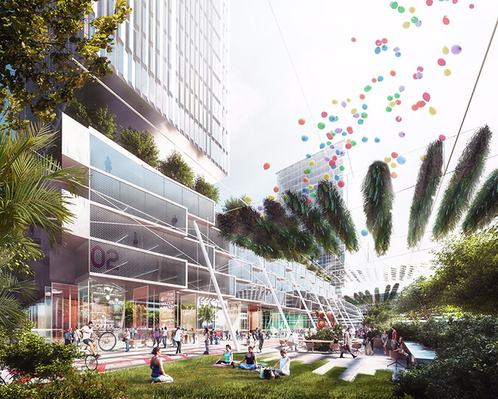 World Expo site by Carlo Ratti Associati, Milan, Italy