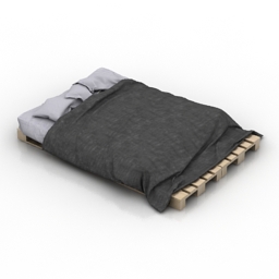 bed 3D Model Preview #7c3bf259