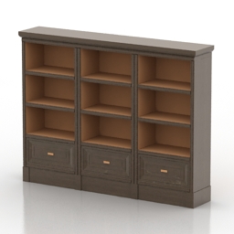 bookcase 3D Model Preview #05eb5e31