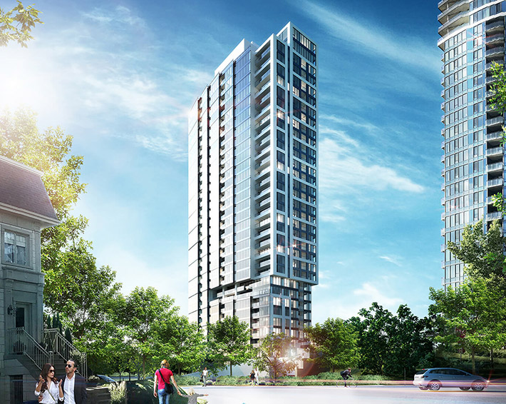 Symphonia POP residential tower, Montreal, Canada