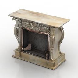 3D Fireplace preview