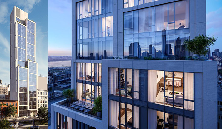 570 Broome condominium in West Soho, New York, USA