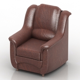 3D Armchair preview