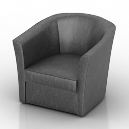 3D Armchair preview