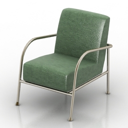 3D Armchair preview