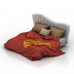 bed iride il loft 3D Model Preview #8ae1b2e2