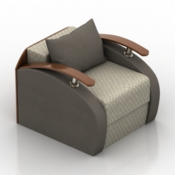 3D Armchair preview