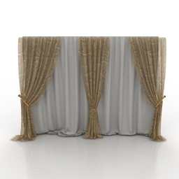 curtain 3D Model Preview #bd662f99