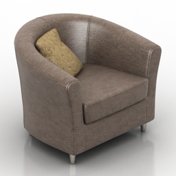 armchair - 3D Model Preview #e8de5384