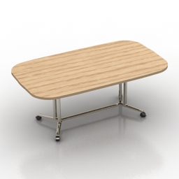 table hmi everywhere oval 42d72w 3D Model Preview #0326257d