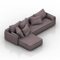 sofa corner 3D Model Preview #5a272e2d