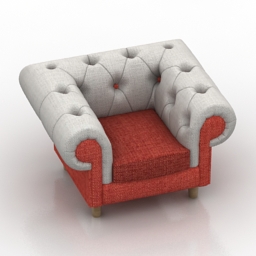 armchair - 3D Model Preview #a981499a