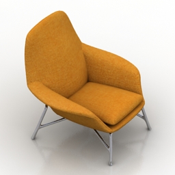 3D Armchair preview