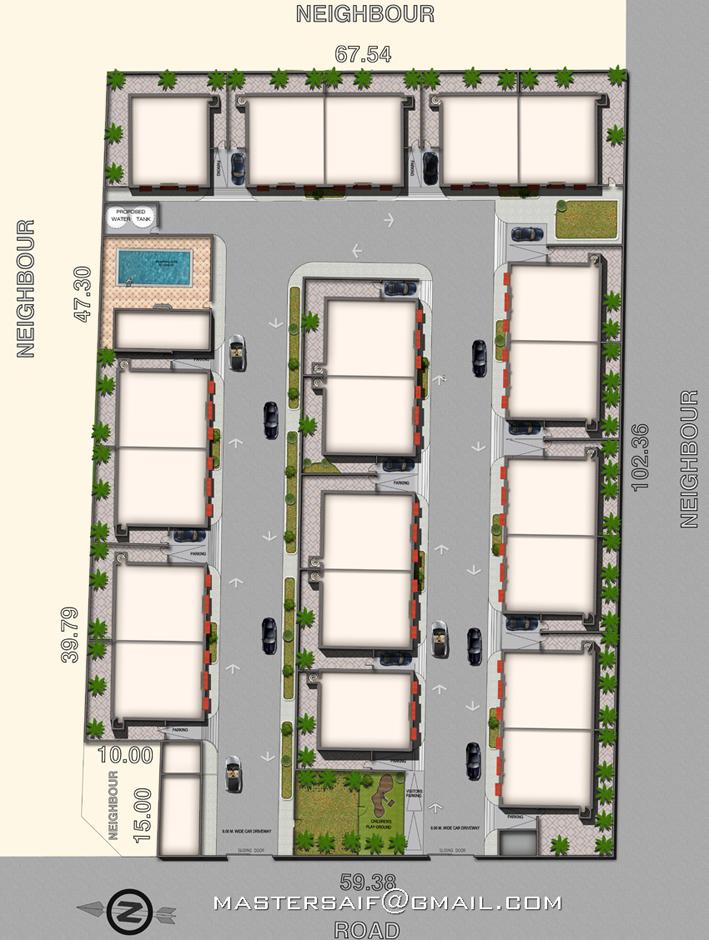 Architectural Home Design — Mohammed Saifuddin Sami — Hyderabad, India