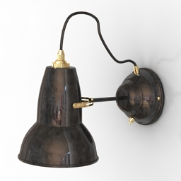 sconce anglepoise original 1227 brass 3D Model Preview #c563d686