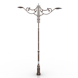 lamppost 3D Model Preview #88ad52a3