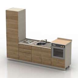 kitchen - 3D Model Preview #a7345682