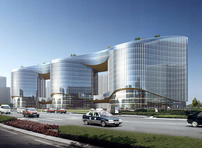 Property Air Harbour Office by Aedas, Zhengzhou, China