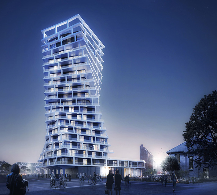 Videcoq residential project, Le Havre, France