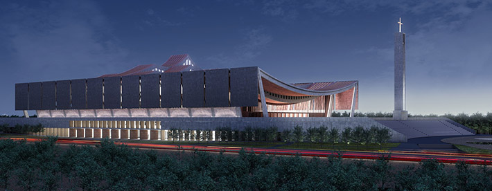 National Cathedral by David Adjaye, Accra, Ghana